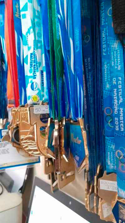 Medalhas Natação