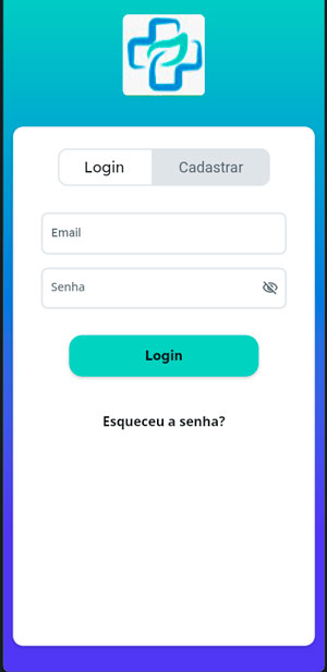 App Agendamentos Flutter Flow - Página Login